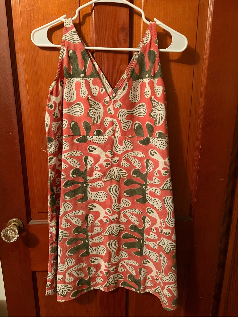 Indian Block Print Mini Dress